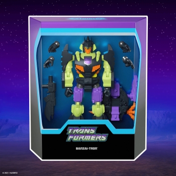 Transformers Ultimates Actionfigur "Banzai-Tron" von Super7